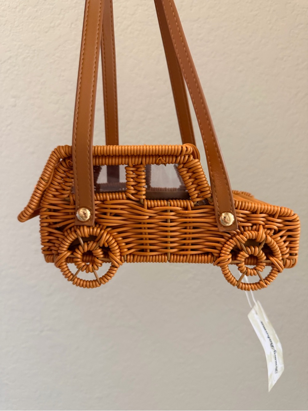 Viral Tommy Bahama Wicker Car Jeep/Bronco Purse NWT - Picture 5 of 7
